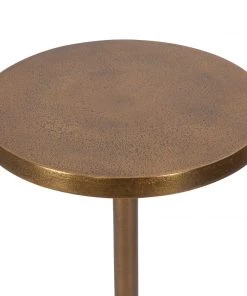 Uttermost Sanaga Drink Table Gold