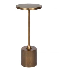 Uttermost Sanaga Drink Table Gold