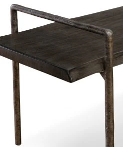 LIVING ROOM Uttermost Chandos Wooden Bench