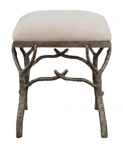 LIVING ROOM Uttermost Lismore Small Fabric Bench