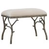 LIVING ROOM Uttermost Lismore Small Fabric Bench 2 LIVING ROOM Uttermost Lismore Small Fabric Bench
