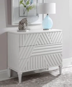 Uttermost Colby White Drawer Chest LIVING ROOM 23 Uttermost Colby White Drawer Chest LIVING ROOM
