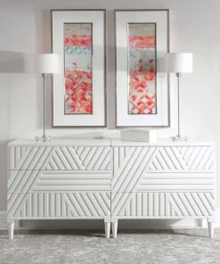 Uttermost Colby White Drawer Chest LIVING ROOM 22 Uttermost Colby White Drawer Chest LIVING ROOM