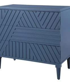 Uttermost Colby Blue Drawer Chest