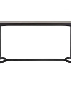 LIVING ROOM Uttermost Basuto Steel Console Table