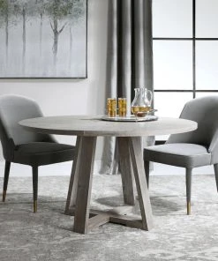 Uttermost Gidran Gray Dining Table