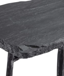 LIVING ROOM Uttermost Kaduna Slate Console Table