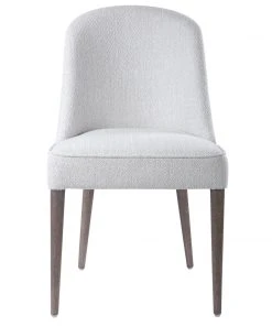Uttermost Brie Armless Chair, White,Set Of 2 DINING ROOM