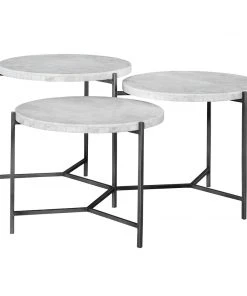 LIVING ROOM Uttermost Contarini Tiered Coffee Table