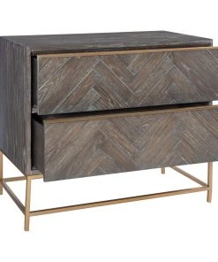 LIVING ROOM Uttermost Armistead Dark Walnut Drawer Chest