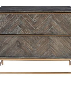 LIVING ROOM Uttermost Armistead Dark Walnut Drawer Chest
