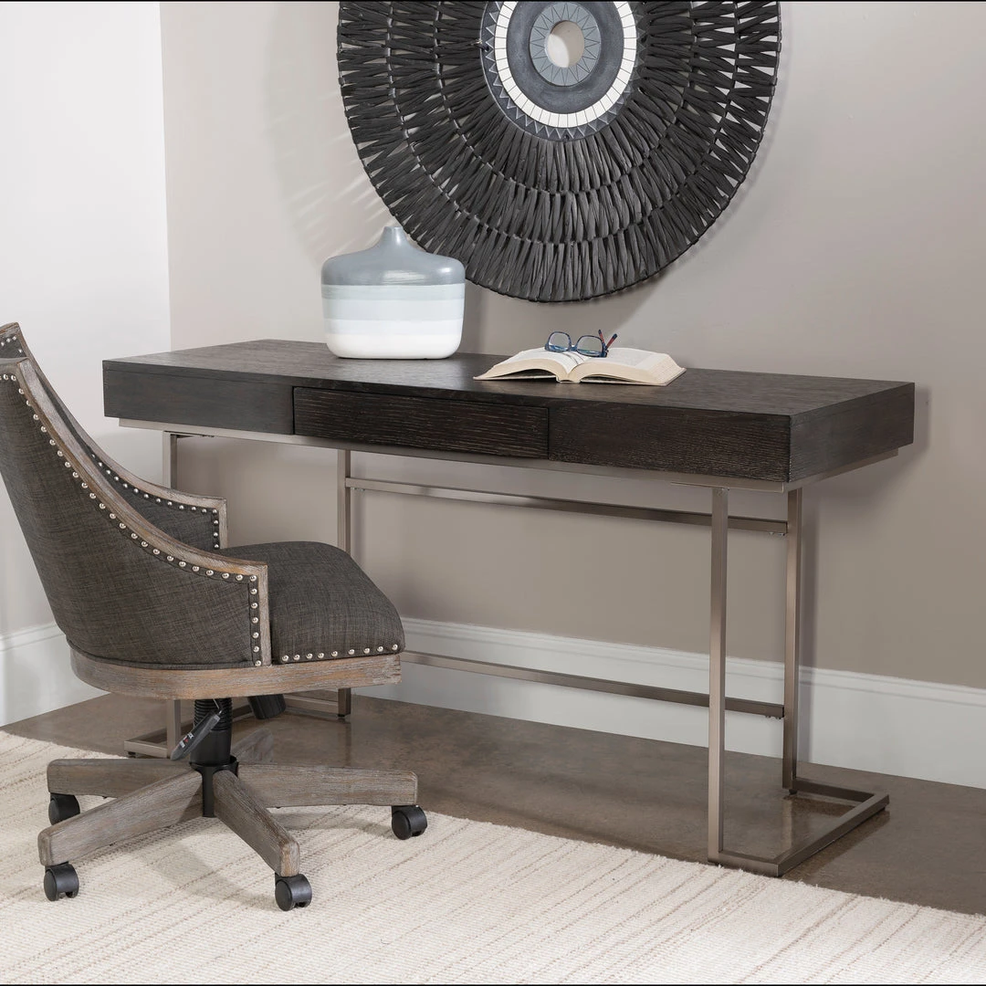 Uttermost Claude Modern Oak Desk LIVING ROOM 5 Uttermost Claude Modern Oak Desk LIVING ROOM