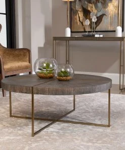 Uttermost Taja Round Coffee Table LIVING ROOM