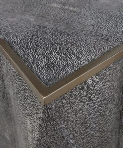 Side & End Tables Uttermost Capella Gray Accent Table