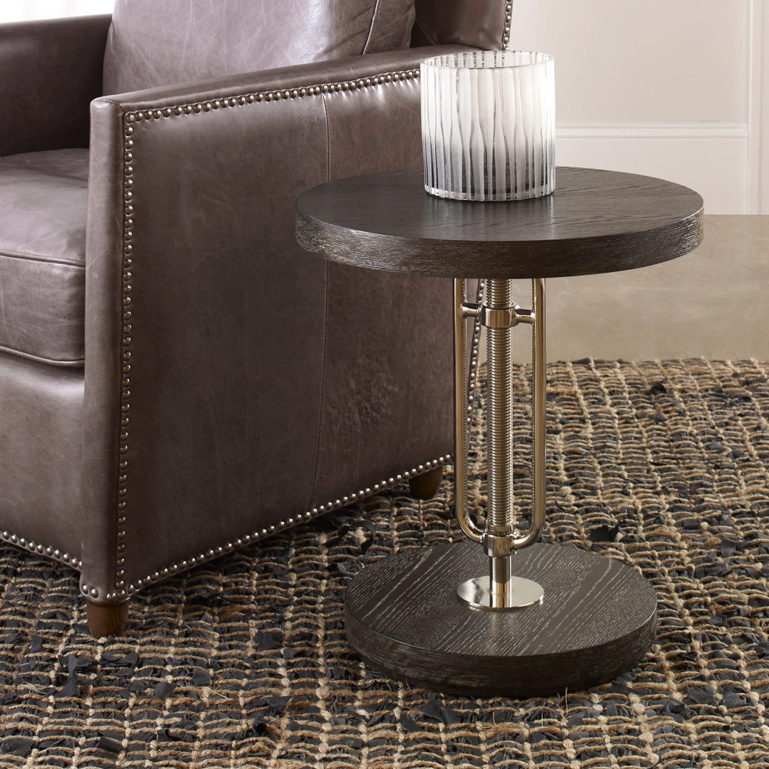 Side & End Tables Uttermost Emilian Adjustable Accent Table 4 Side & End Tables Uttermost Emilian Adjustable Accent Table
