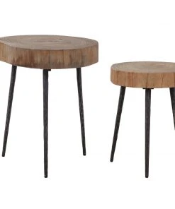 Uttermost Samba Wood Nesting Tables S/2