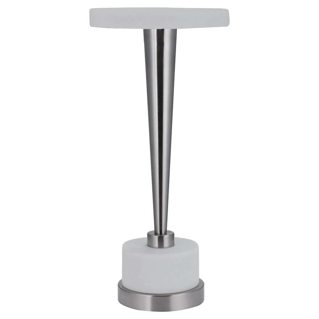 Side & End Tables Uttermost Masika White Drink Table 7 Side & End Tables Uttermost Masika White Drink Table