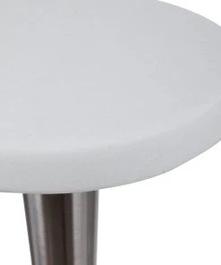 Side & End Tables Uttermost Masika White Drink Table 14 Side & End Tables Uttermost Masika White Drink Table