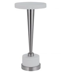 Side & End Tables Uttermost Masika White Drink Table