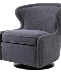 LIVING ROOM Uttermost Biscay Swivel Chair