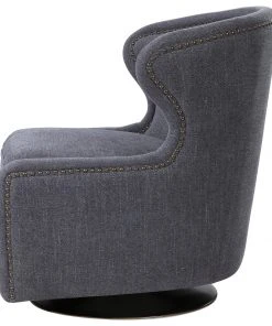 LIVING ROOM Uttermost Biscay Swivel Chair