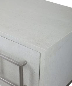 LIVING ROOM Uttermost Abaya White Console Table