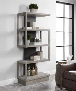 Uttermost Nicasia Modern Etagere LIVING ROOM