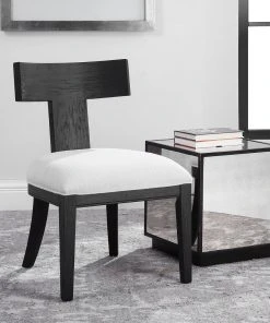 DINING ROOM Uttermost Idris Armless Chair 11 DINING ROOM Uttermost Idris Armless Chair