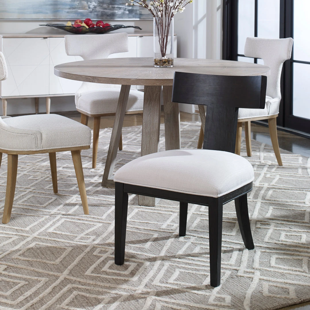 DINING ROOM Uttermost Idris Armless Chair 4 DINING ROOM Uttermost Idris Armless Chair