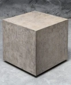 Uttermost Kioni Gray Cube Table 9 Uttermost Kioni Gray Cube Table