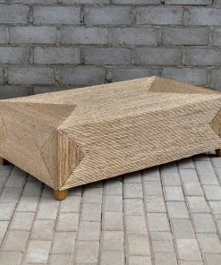 LIVING ROOM Uttermost Rora Woven Coffee Table
