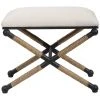 Uttermost Firth Small Bench LIVING ROOM