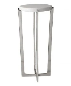 Side & End Tables Uttermost Waldorf Marble Drink Table