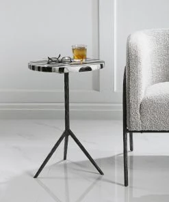 Uttermost Fine Line Round Accent Table Side & End Tables