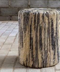 Uttermost Sunda Woven Accent Stool Side & End Tables