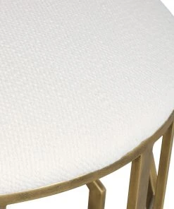 Uttermost Trellis Geometric Accent Stool LIVING ROOM 9 Uttermost Trellis Geometric Accent Stool LIVING ROOM