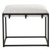 Uttermost Paradox White Small Bench 2 Uttermost Paradox White Small Bench
