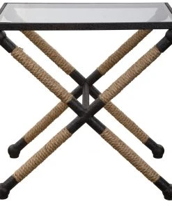 Side & End Tables Uttermost Braddock Coastal Accent Table