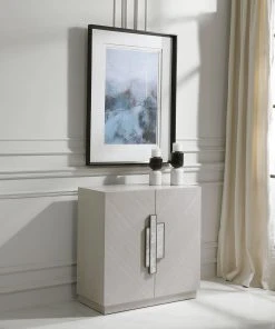 Chests & Cabinets Uttermost Viela Gray 2 Door Cabinet