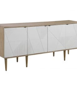 Chests & Cabinets Uttermost Tightrope 4 Door Modern Sideboard Cabinet 14 Chests & Cabinets Uttermost Tightrope 4 Door Modern Sideboard Cabinet