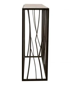 LIVING ROOM Uttermost Reed Travertine Console Table 10 LIVING ROOM Uttermost Reed Travertine Console Table