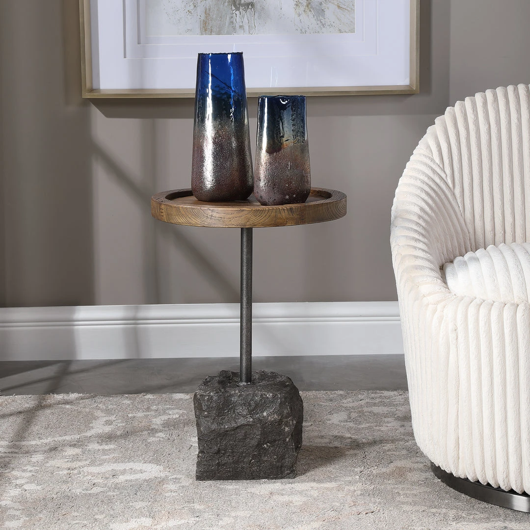 Side & End Tables Uttermost Horton Rustic Accent Table 4 Side & End Tables Uttermost Horton Rustic Accent Table