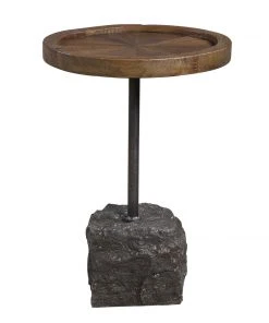 Side & End Tables Uttermost Horton Rustic Accent Table