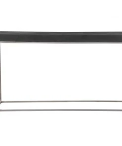 Uttermost Jase Black Concrete Console Table