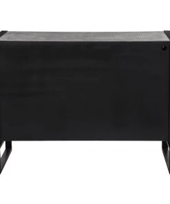 Uttermost Keyes 2 Door Gray Cabinet