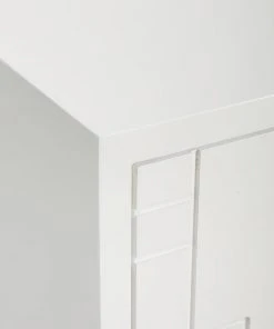 Uttermost Stockholm White 2 Door Cabinet