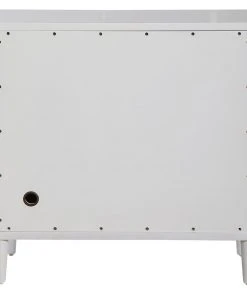 Uttermost Stockholm White 2 Door Cabinet