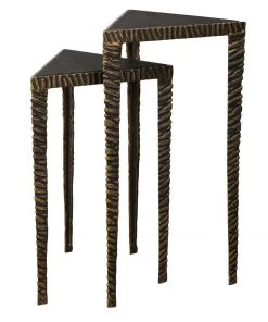 Side & End Tables Uttermost Samiria Triangular Accent Tables, S/2 12 Side & End Tables Uttermost Samiria Triangular Accent Tables, S/2