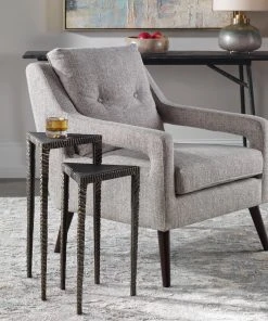 Side & End Tables Uttermost Samiria Triangular Accent Tables, S/2 9 Side & End Tables Uttermost Samiria Triangular Accent Tables, S/2