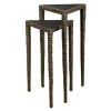 Side & End Tables Uttermost Samiria Triangular Accent Tables, S/2 2 Side & End Tables Uttermost Samiria Triangular Accent Tables, S/2